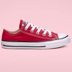 Red Converse All Star Size 3